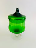 Art Glass lidded lolly jar