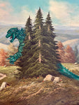 Bespoke Art “ The King vs Godzilla