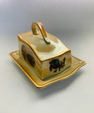 Grimwades coaching scene butter dish