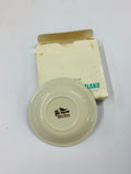 Air New Zealand crown lynn butter dish in original box