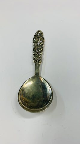 Silver tea caddy spoon