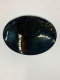 Antique Enamel floral plate