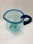 Large hand blown glass jug