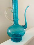 Retro genie bottle style large glass jug