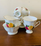 21 piece Royal Standard tea set
