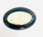 Moorcroft Small Blue Oval Plate