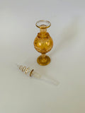 Small Venetian style glass perfume bottle