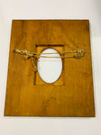 Folk Art hand carved wooden “My Son” frame