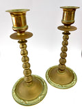 Pair of Brass Candle Sticks