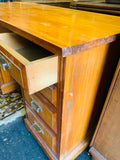 Edwardian colonial wooden partners desk