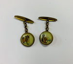 Antique Horse riding Cufflinks