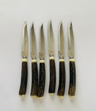 Horn Handled Steak Knives