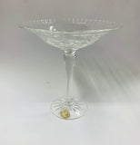 Large Webb Corbett Crystal compote