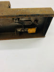 Antique metal Morse code machine