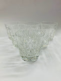 Set of 6 crystal whisky Tumblers