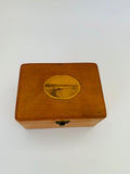 Wooden treen jewellery box Broadstairs