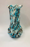 Large hand blown Art glass vase