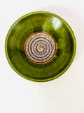 West German Volcano Glaze Bowl