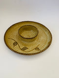 New Zealand pottery dip bowl