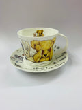 Oversized Monster Teddy bear cup and saucer