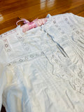 Ladies Hand Made Night Gown with Lace trims
