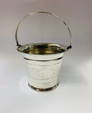 Silver plated ice bucket