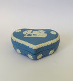Wedgwood heart shaped jewellery box