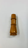 Antique wooden treen needle case