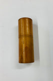 Wooden treen needle case