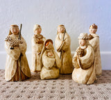 Wooden Nativity Set