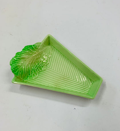 Carltonware Small Art Deco Lettuce Dish
