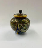 Japanese cloisonné Meiji ginger jar or tea jar