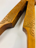 Scandinavian hand carved wooden nutcracker