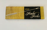 Set of 6 retro fondue forks