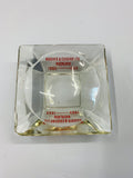 Hughes and Cossar ltd Auckland glass advertising ashtray