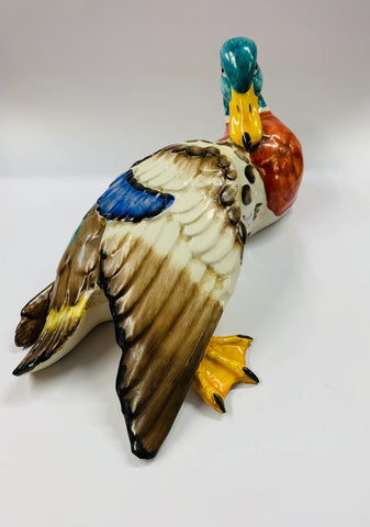Italian Ceramic Mallard Duck