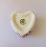 Heart Shaped Hammersley Jewellery Box