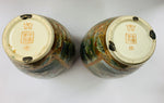 Pair or exquisite Satsuma Meiji period Hakudo vases