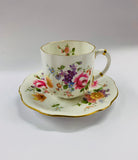 Set 8 Royal Crown Derby Posies coffee cups and saucers