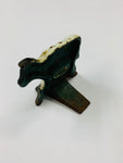 Antique cast iron Cow door stopper