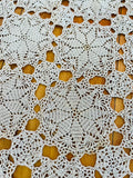 Square Cream Dollie Table Cloth