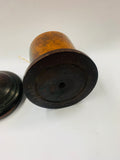 Victorian wooden treen twine holder