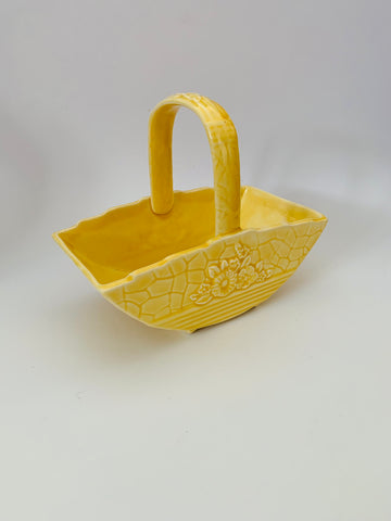 Yellow Crown Devon Basket