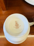 Royal Doulton white dinner set