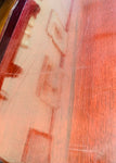 Queen Anne style mahogany tall boy chest of drawers