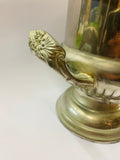 Large silver plated champagne bucket