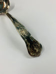 Walker and Hall silver plated Kings pattern sauce ladle