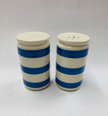 Cornish ware style salt and pepper shakers