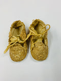 Pair of Victorian babies fabric shies