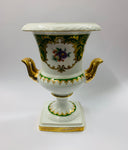 Kaiser West German Bourbou 2 handled ornate vase